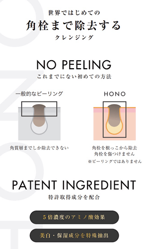 【お取り寄せ】ホノヲヲクレンジング　クレンジングジェル大容量 300g正規取扱店